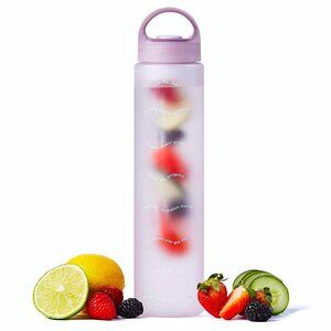 Fruit Infusion Water Bottle Purple